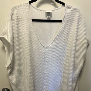 Solid white shirt, from Ava and Vic from Target !